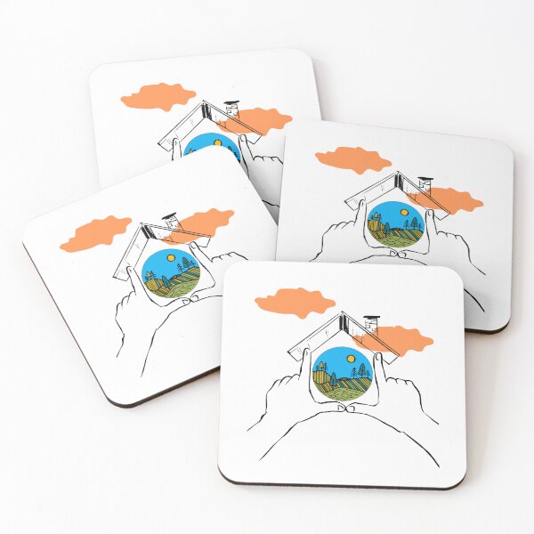 Item preview, Barren desert through the house. designed and sold by DesignerKha.