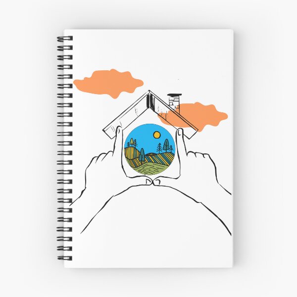 Item preview, Barren desert through the house. designed and sold by DesignerKha.