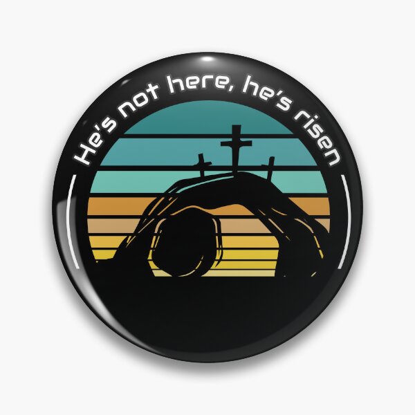 Item preview, He’s not here, he’s risen designed and sold by simplydesignart.