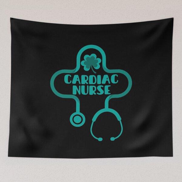 Item preview, Cardiac Nurse St Patricks Day Stethoscope designed and sold by SunfullyYours.