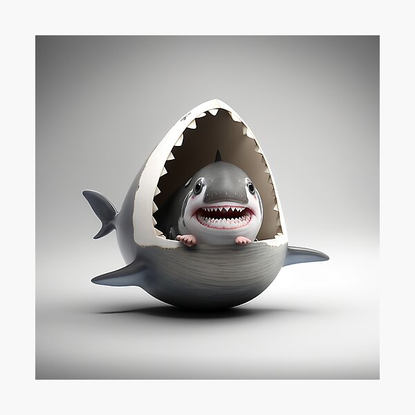 Item preview, Babyshark in a shark designed and sold by BinskisWonder.