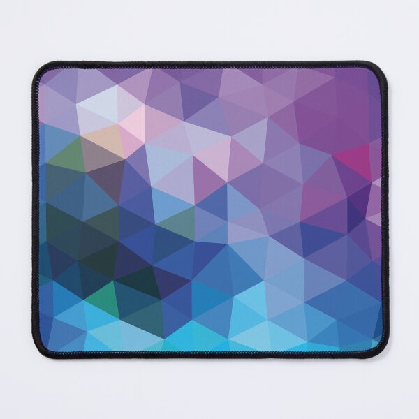 Item preview, Galaxy Low Poly Abstract Blue and Purple  designed and sold by shaldesign.