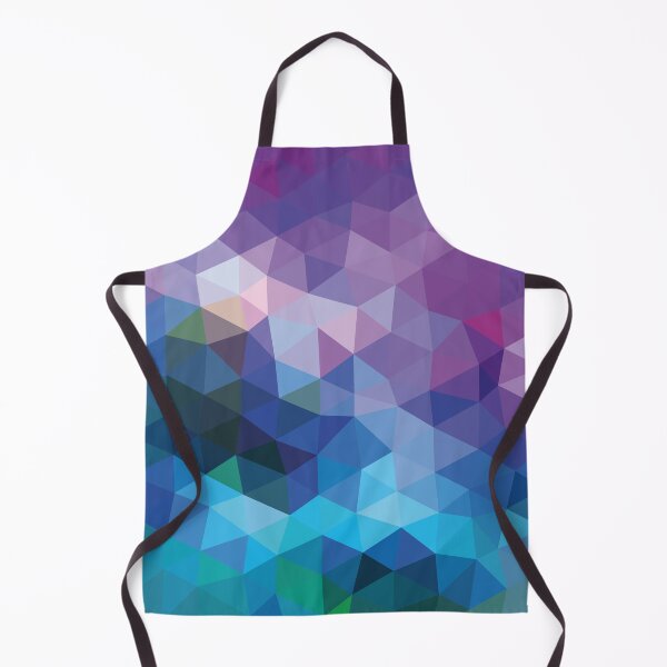 Item preview, Galaxy Low Poly Abstract Blue and Purple designed and sold by shaldesign.