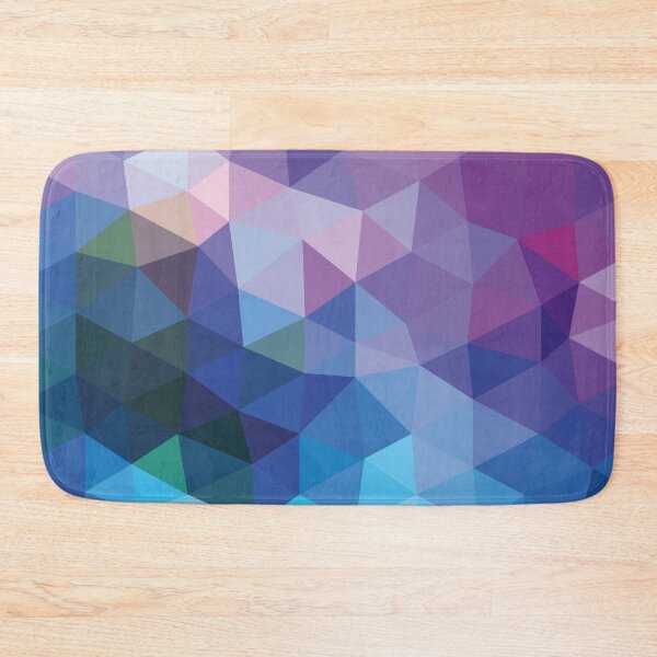 Item preview, Galaxy Low Poly Abstract Blue and Purple  designed and sold by shaldesign.
