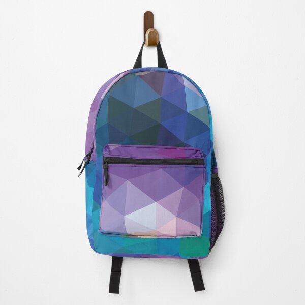 Item preview, Galaxy Low Poly Abstract Blue and Purple  designed and sold by shaldesign.
