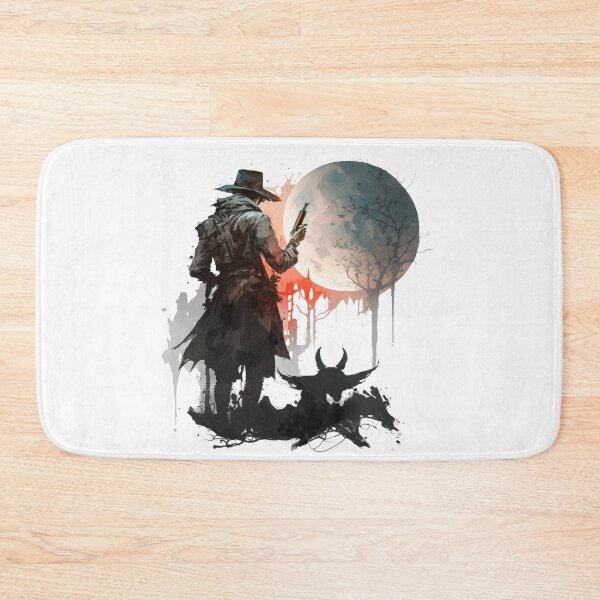 Item preview, Hunter and Great One on Full Moon Night designed and sold by ShoPellY.