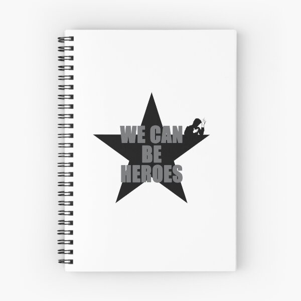 Item preview, WE CAN BE HEROES #BW designed and sold by artpopop.