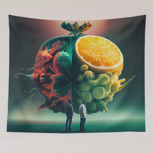 Item preview, Produce Encounter Digital Painting designed and sold by CodeAndColors.