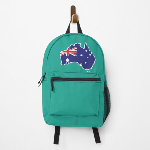 Item preview, Down Under- Aussie flag and map designed and sold by Amit D.