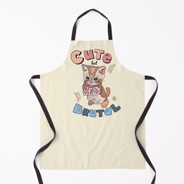 Item preview, Cute but brutal cat designed and sold by HajnalkArt.