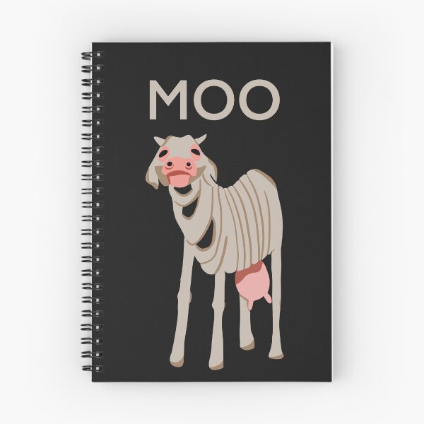 Item preview, Milky White - Moo designed and sold by byebyesally.