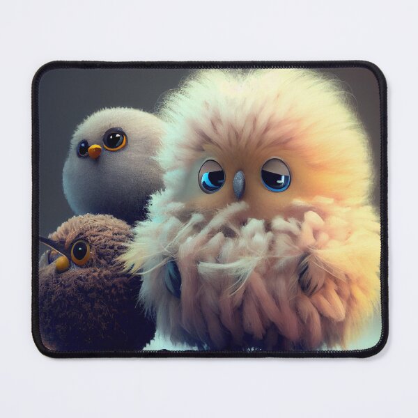 Item preview, Wishy Fluffy and Bumpy Digital Painting designed and sold by CodeAndColors.