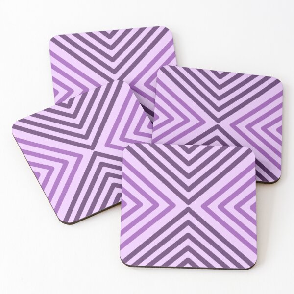 Item preview, Purple Illusion Geometric Patterns designed and sold by SemDesigns1.