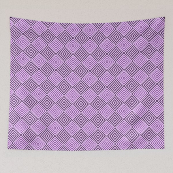 Item preview, Purple Illusion Geometric Patterns designed and sold by SemDesigns1.