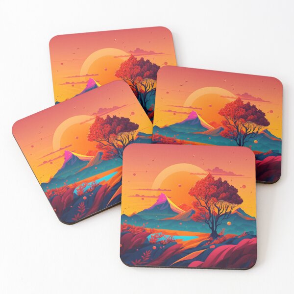 Aperçu de l'œuvre Savannah sunset créée et vendue par GabrielMadrasse.