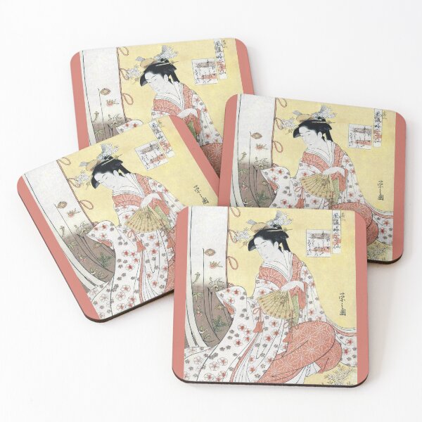 Item preview, Poet Ono no Komachi | Hosoda Eishi | Ukiyo-e designed and sold by LaMadeleine.