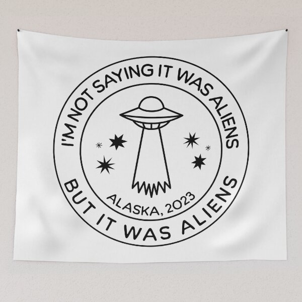 Item preview, Alaska UFO 2023 designed and sold by ValentinaHramov.