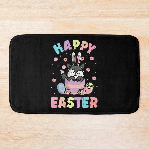 Item preview, Happy Easter Kawaii Bunny Wolf Cute Spring Egg Hunting designed and sold by JokeGysen.