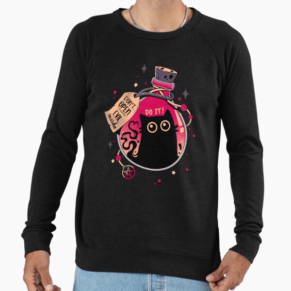 Bottled Menace - Evil Black Cat