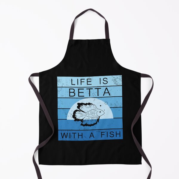 Item preview, Funny Life Is Betta With A Fish Siamese Fighting Fish Lover designed and sold by StrongShirts.