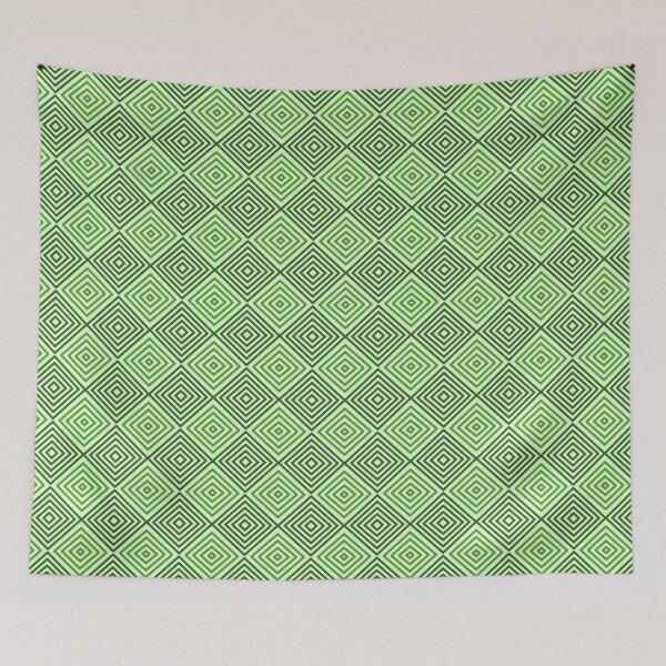 Item preview, Green Illusion Geometric Patterns designed and sold by SemDesigns1.