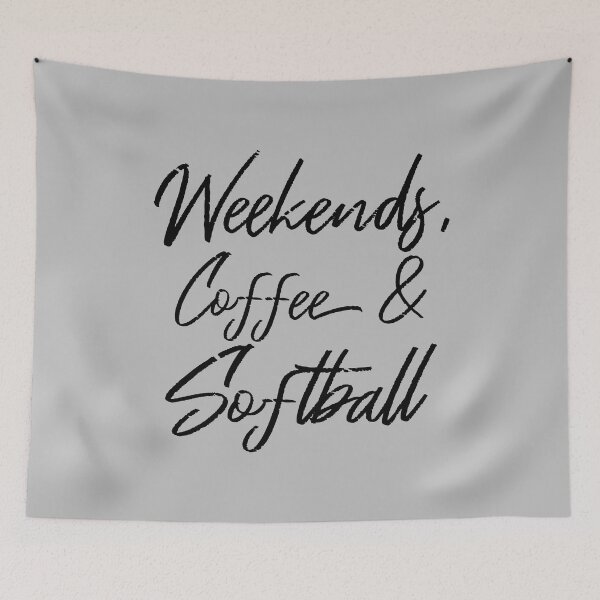 Item preview, Weekends, Coffee And Softball IV designed and sold by Lemon Pepper.