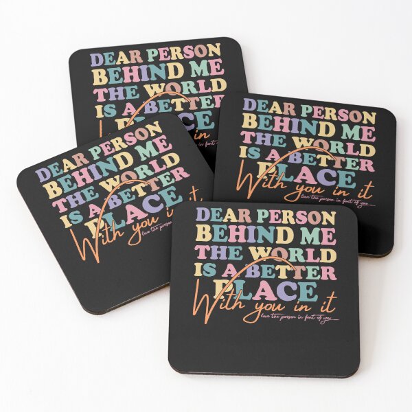 Item preview, The World Is A Better Place Dear person behind me designed and sold by AdelDa19.