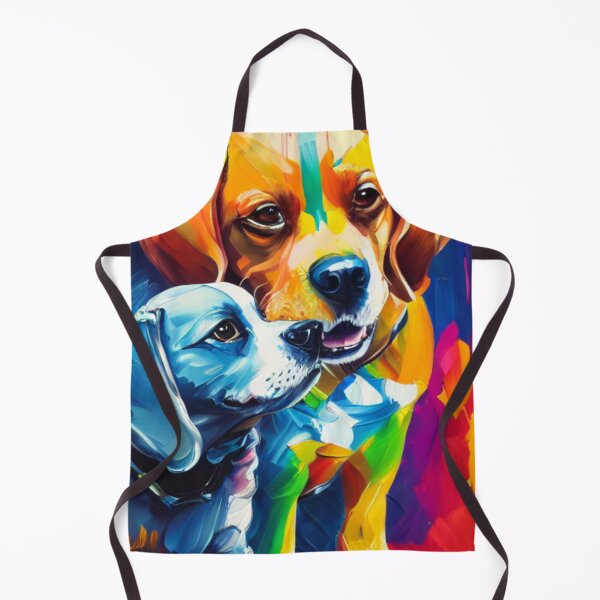 Artikelvorschau, verspielte Welpenkunst entworfen und verkauft von HOMEDESIGNPRINT.