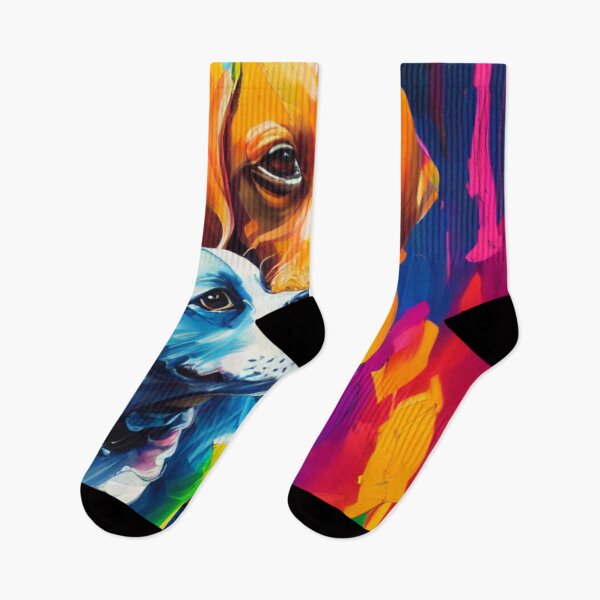 Artikelvorschau, verspielte Welpenkunst entworfen und verkauft von HOMEDESIGNPRINT.