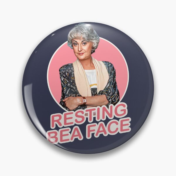 Item preview, Las chicas doradas Dorothy Zbornak descansando la cara de Bea - Bea Arthur designed and sold by VeryEnglishGent.