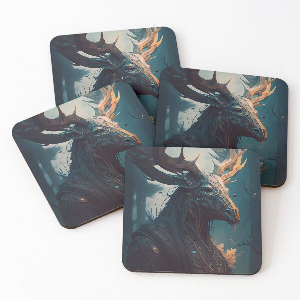 Item preview, Magical Chatbot with Horns and Wings in a Forest designed and sold by ademarc.