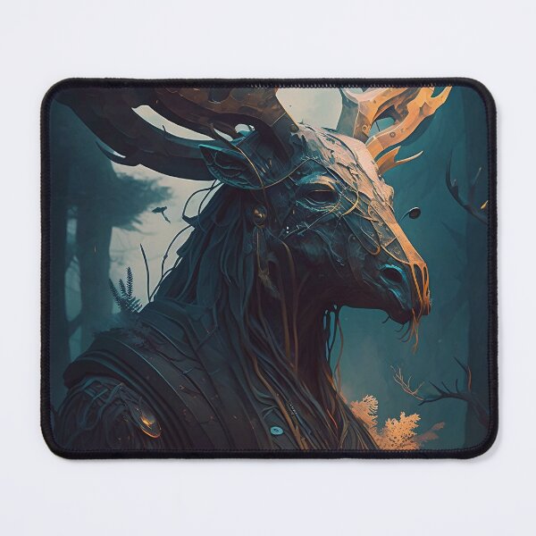Item preview, Magical Chatbot with Horns and Wings in a Forest designed and sold by ademarc.