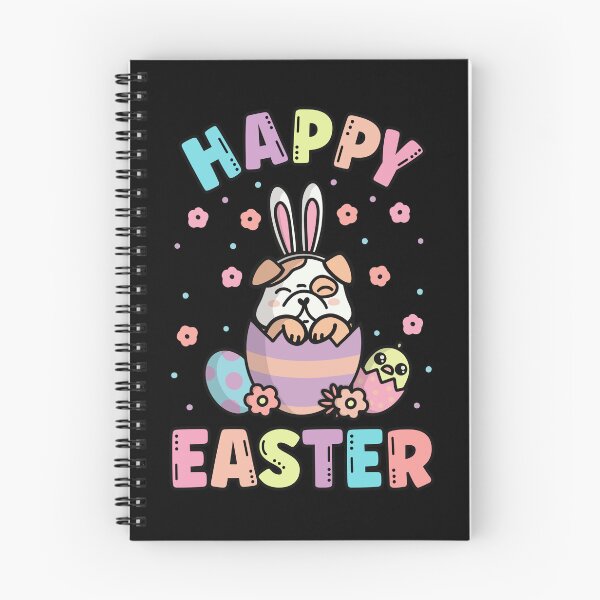 Item preview, Happy Easter Kawaii Bunny Bulldog Cute Spring Egg Hunting designed and sold by JokeGysen.