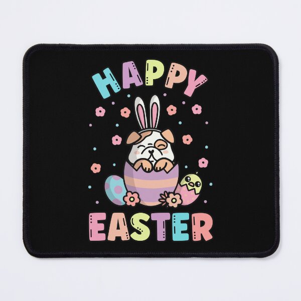 Item preview, Happy Easter Kawaii Bunny Bulldog Cute Spring Egg Hunting designed and sold by JokeGysen.