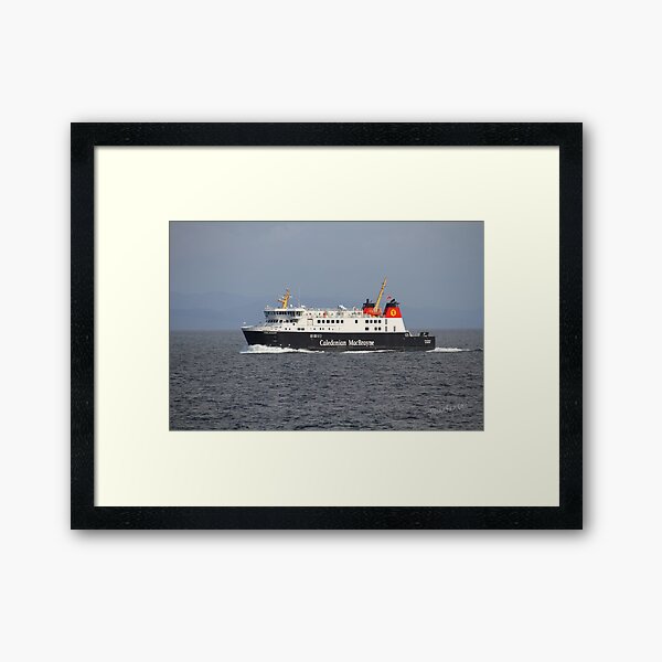 MV Finlaggan Framed Art Print