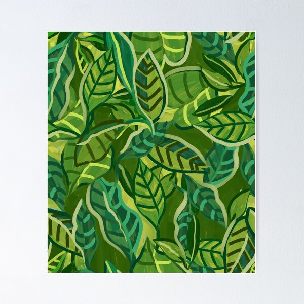 Item preview, Copia de Copia de Copia de Leaves minimal pattern. Monocolor designed and sold by SonDesigns.