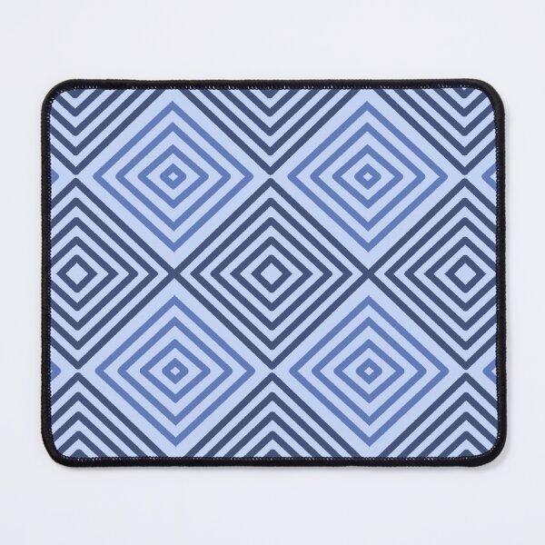 Item preview, Blue Illusion Geometric Patterns designed and sold by SemDesigns1.