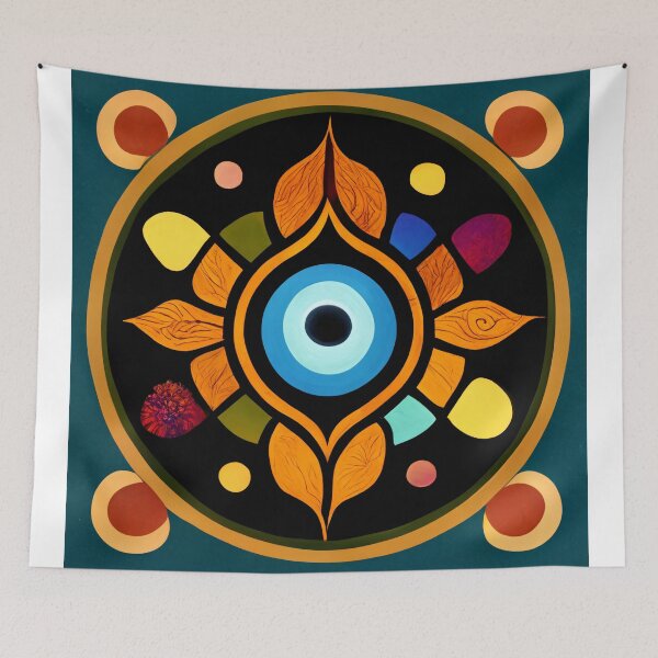 Item preview, Spirit Walker_Mandala_009 designed and sold by KahikaArt.