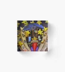 A Starry Night in The Bronx Acrylic Block