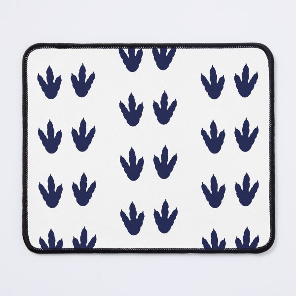 Item preview, Dinosaur Feet | Dino Footprints | Navy Blue designed and sold by SJ Designs.