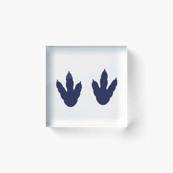 Item preview, Dinosaur Feet | Dino Footprints | Navy Blue designed and sold by SJ Designs.