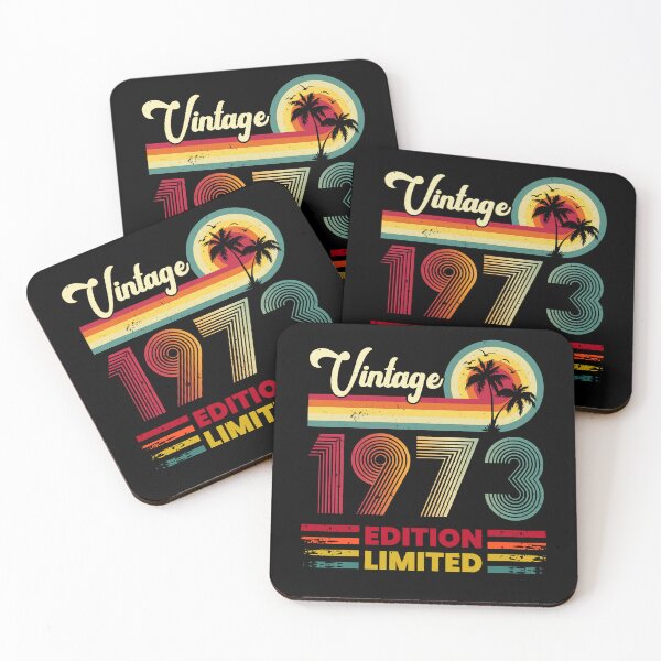 Item preview, Retro Vintage 1973 funny Happy Birthday Quotes born in 1973 50 Years designed and sold by Trenddesigns24.
