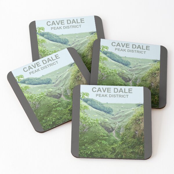 Item preview, Cave Dale Castleton Derbyshire Peak District. Travel poster designed and sold by BarbaraGlebska.
