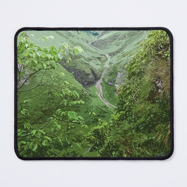 Item preview, Cave Dale Castleton Derbyshire Peak District. Travel poster designed and sold by BarbaraGlebska.