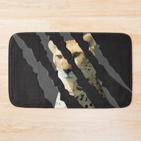 Item preview, Low Poly Cheetah in Claws designed and sold by ErinFCampbell.
