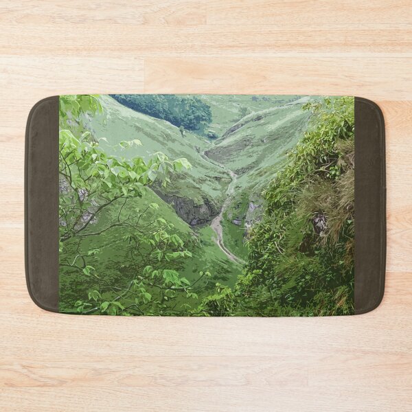 Item preview, Cave Dale Castleton Derbyshire Peak District. Travel poster designed and sold by BarbaraGlebska.