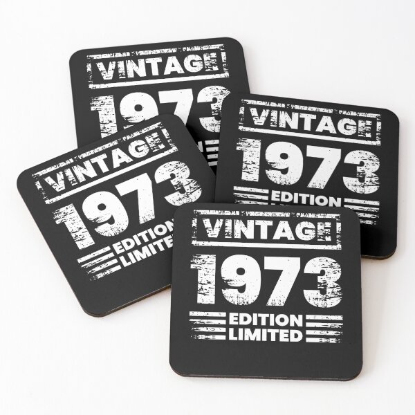 Item preview, Retro Vintage 1973 funny Happy Birthday Quotes born in 1973 50 Years designed and sold by Trenddesigns24.