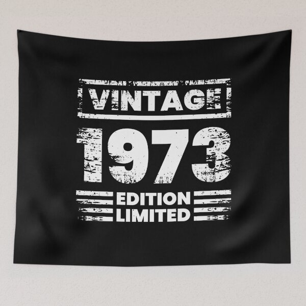 Item preview, Retro Vintage 1973 funny Happy Birthday Quotes born in 1973 50 Years designed and sold by Trenddesigns24.