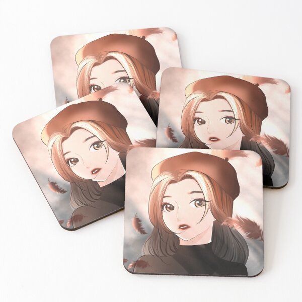 Item preview, Anime girl in beret designed and sold by sagarakireina.