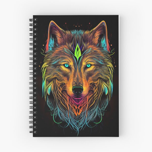 Item preview, Neo Wolf: A Contemporary Twist on a Timeless Icon designed and sold by PixelProphets.